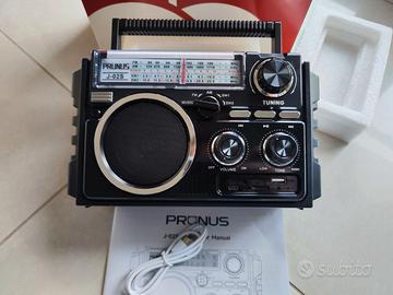 Radio portatile solare vintage