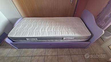 LETTO SINGOLO + 2 RETI + 2 MATERASSI