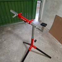 cavalletto manutenzione bicicletta velomann nuovo 