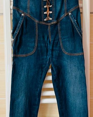 Tuta jeans donna " DENNY ROSE" TG S