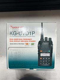 radio ricetrasmittente portatile wouxun KG-UVD1P
