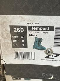 Scarponi da snowboard nuovi