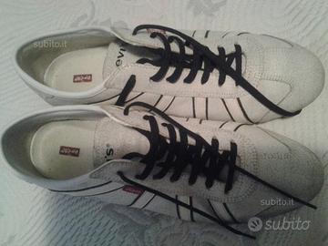 Scarpe levis originali bianche semi nuove num 46