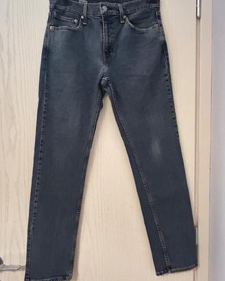 Levi’s uomo 511 denim blu slavato