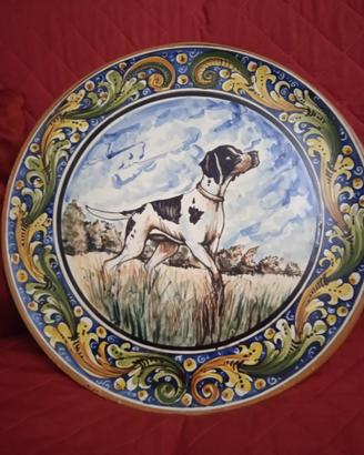 Piatto in ceramica Caltagirone