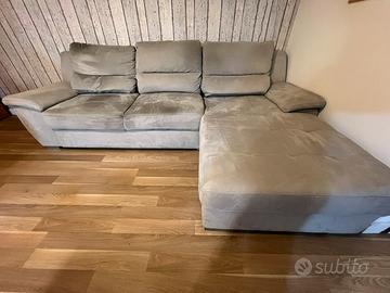 Divano angolare letto