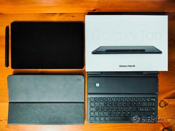 Samsung tablet s8 256gb + cover keyboard 