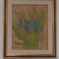 Quadro olio su tela  ENZO VESCOVI (1929)