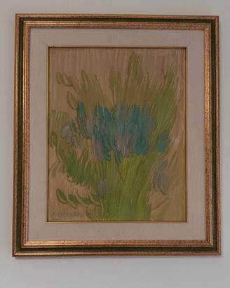 Quadro olio su tela  ENZO VESCOVI (1929)