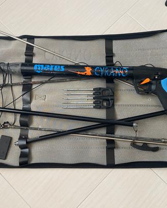 Fucile subacqueo cressi cyrano 70