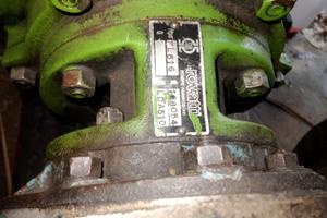 Moto pompa 18 CV carrellata