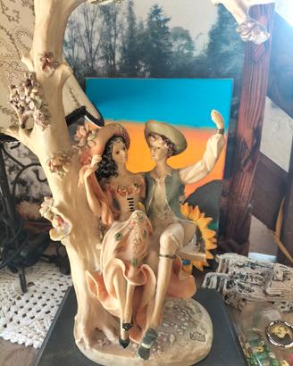 Statuetta in ceramica Vintage 