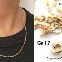 Collana VIERI Marinara in ORO GIALLO 18 CARATI