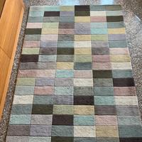 Tappeto 100% LANA fatto a mano 140x200 cm