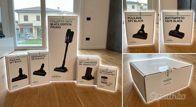 Folletto VK7s Black Edition con lavapavimenti 