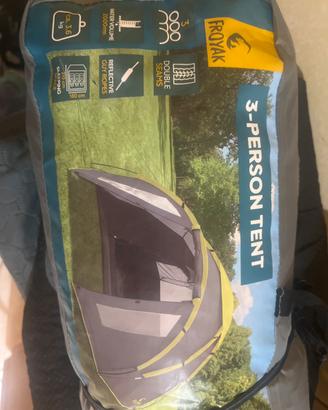 Tenda da Campeggio 3 Persone