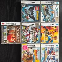 Lotto di 7 giochi nintendo ds COMPLETI pal ita
