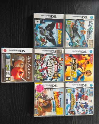 Lotto di 7 giochi nintendo ds COMPLETI pal ita