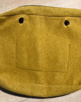 Originale sacca interna borsa Mini O Bag senape