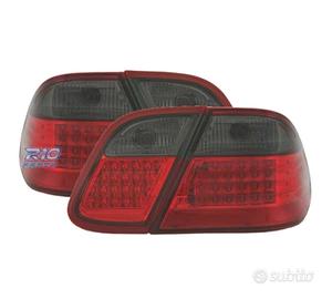 FANALI PER MERCEDES CLK W208 97-02 LED ROSSO AFFUM