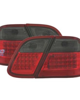 FANALI PER MERCEDES CLK W208 97-02 LED ROSSO AFFUM
