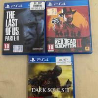 Kit 3 giochi PlayStation 4