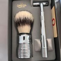 Rasoio da barba con pennellino omega