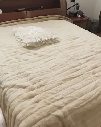 Coperta matrimoniale pura lana Merinos