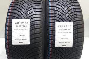 2 gomme 225 40 18 goodyear br486