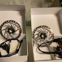 KIT FRENI COMLETI MTB SHIMANO DEORE M6100 + DISCHI