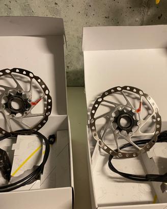 KIT FRENI COMLETI MTB SHIMANO DEORE M6100 + DISCHI