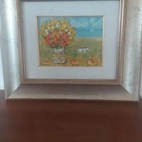 Quadro di Michele Cascella titolo Ortona