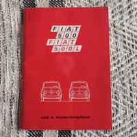 Manuale uso e manutenzione FIAT 500 e 550L