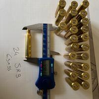 71 bossoli usati Sellier & Bellot calibro 6,5x55