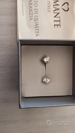 Orecchini oro bianco