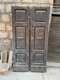 Portoncino legno massello