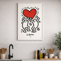 stampa artistica - Love Keith Haring