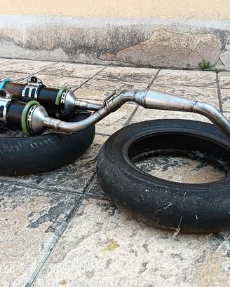 scarico pit bike