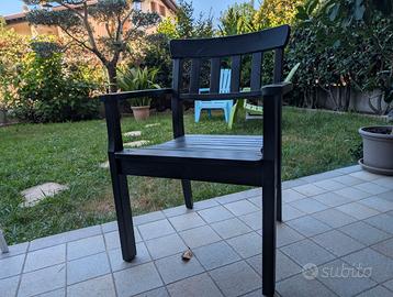 Sedie in legno da esterno