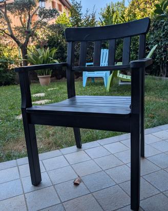 Sedie in legno da esterno
