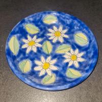 Ceramica Siciliana piatto fondo portata Parrucca