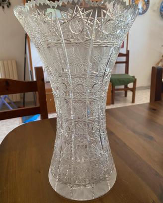 Vaso cristallo di boemia