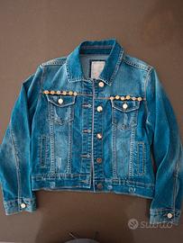 Giacca jeans bimba