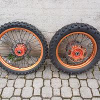 ruote complete ktm exc