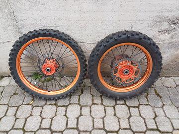 ruote complete ktm exc