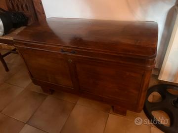 Cassa panca legno
