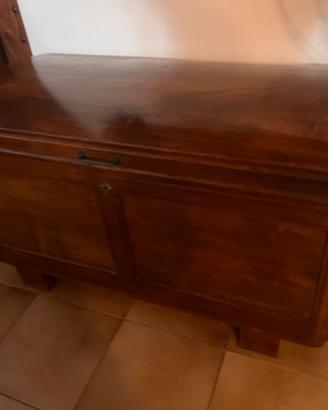 Cassa panca legno