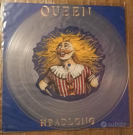 QUEEN HEADLONG Vinile 12 Picture Disc Clear UK 91