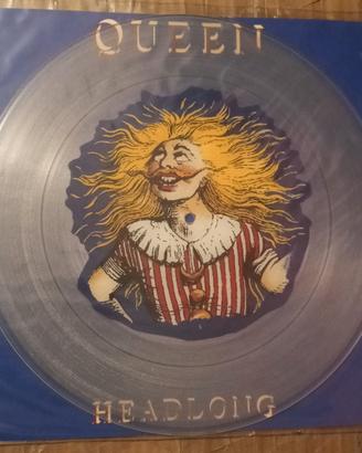 QUEEN HEADLONG Vinile 12 Picture Disc Clear UK 91