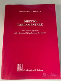 "Diritto parlamentare” di Stefano Maria Cicconetti